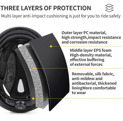 Horntour Bicycle Helmet Ride LED Lights Racing Road Bike Helmet Men and Women Outdoor Sports Pro Cycling Bicicleta Safety Cap ﻿