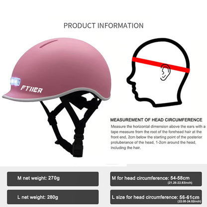 Cycling Smart Tail Light Bike Adult Helmet Electric Bicycle MTB Road Scooter For Sport Urban Helmet Men Women USB charging